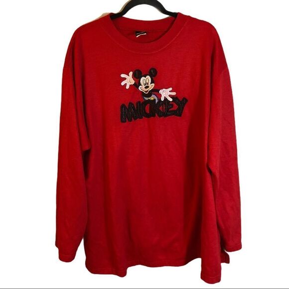 Mickey Unlimited Disney Vintage Mickey Mouse Crewneck Sweatshirt size 2X - Picture 1 of 10